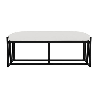 Lloyd Flanders Summit Loveseat Ottoman, lifestyle photo 2