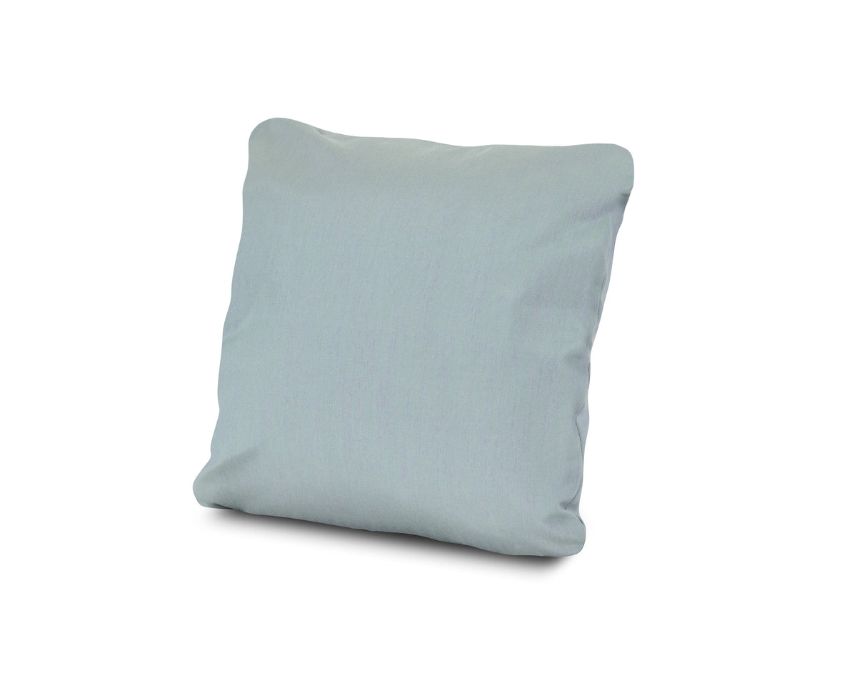 POLYWOOD 18" Outdoor Throw Pillow in Spa