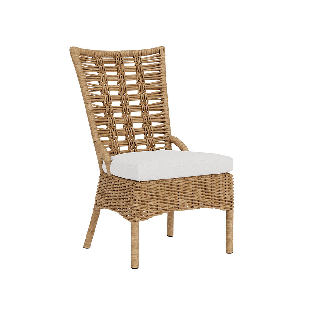 Lloyd Flanders Magnolia Armless Dining Chair, lifestyle photo 1