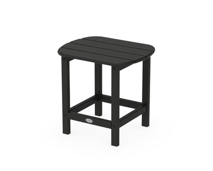POLYWOOD South Beach 18" Side Table in Black