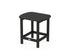 POLYWOOD South Beach 18" Side Table in Black
