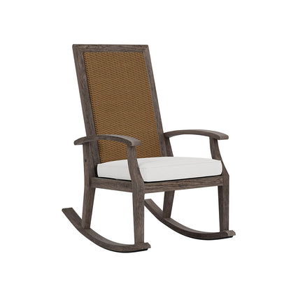 Lloyd Flanders Frontier High Back Porch Rocker, lifestyle photo 1