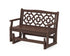 POLYWOOD Chinoiserie 48" Glider in Mahogany