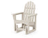 POLYWOOD Classic Adirondack Glider Chair in Sand