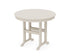 POLYWOOD 36" Round Farmhouse Dining Table in Sand