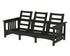 POLYWOOD Club Mission Sofa Frame in Black