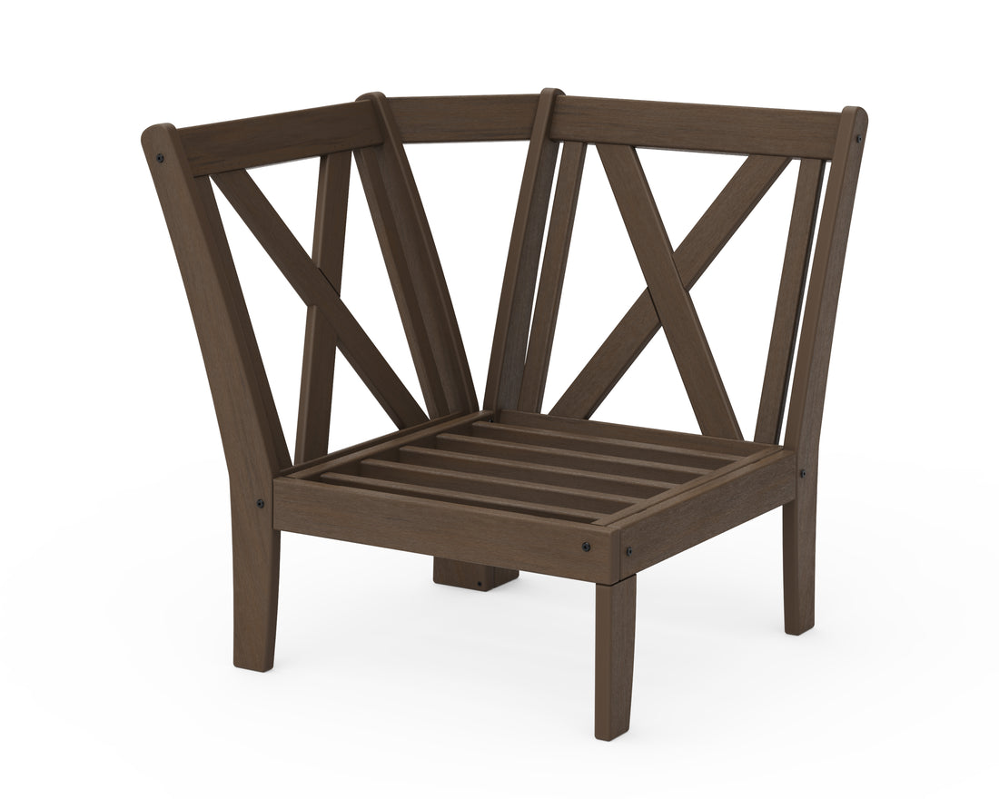 POLYWOOD Braxton Modular Corner Chair Frame in Kona