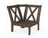 POLYWOOD Braxton Modular Corner Chair Frame in Kona