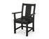 POLYWOOD Prairie Dining Arm Chair in Black