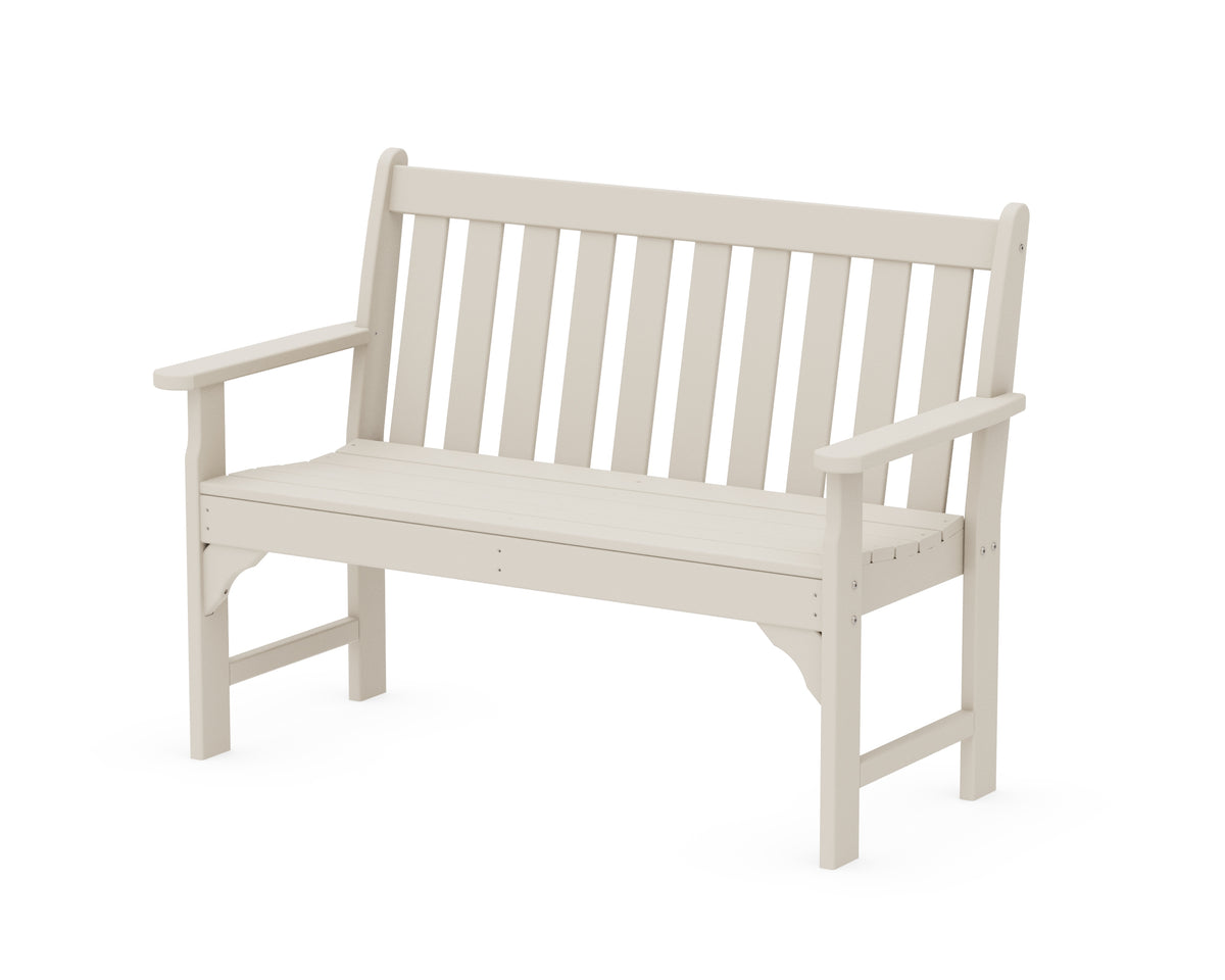 POLYWOOD Vineyard 48" Bench in Sand