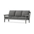 POLYWOOD Cottage Deep Seating Sofa in Slate Grey / Ash Charcoal