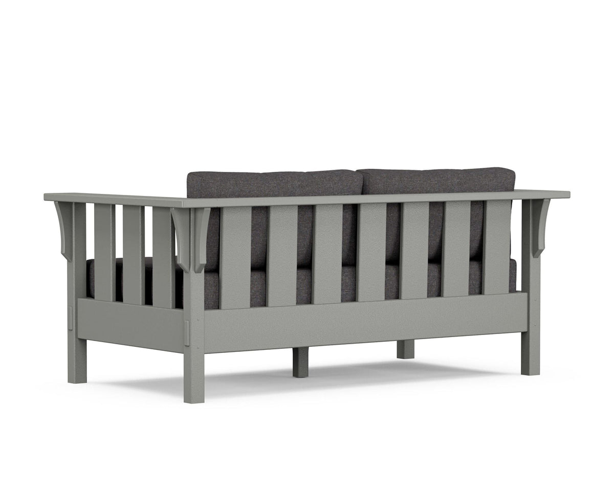 POLYWOOD Acadia Deep Seating Loveseat angle view