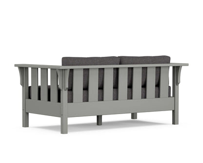 POLYWOOD Acadia Deep Seating Loveseat angle view