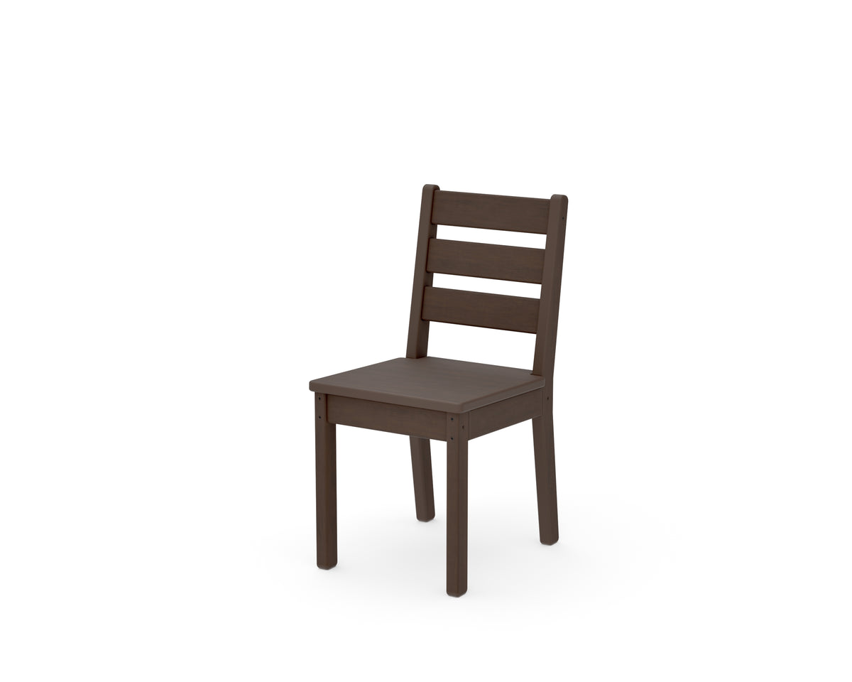 POLYWOOD Kids Lakeside Dining Chair in Kona