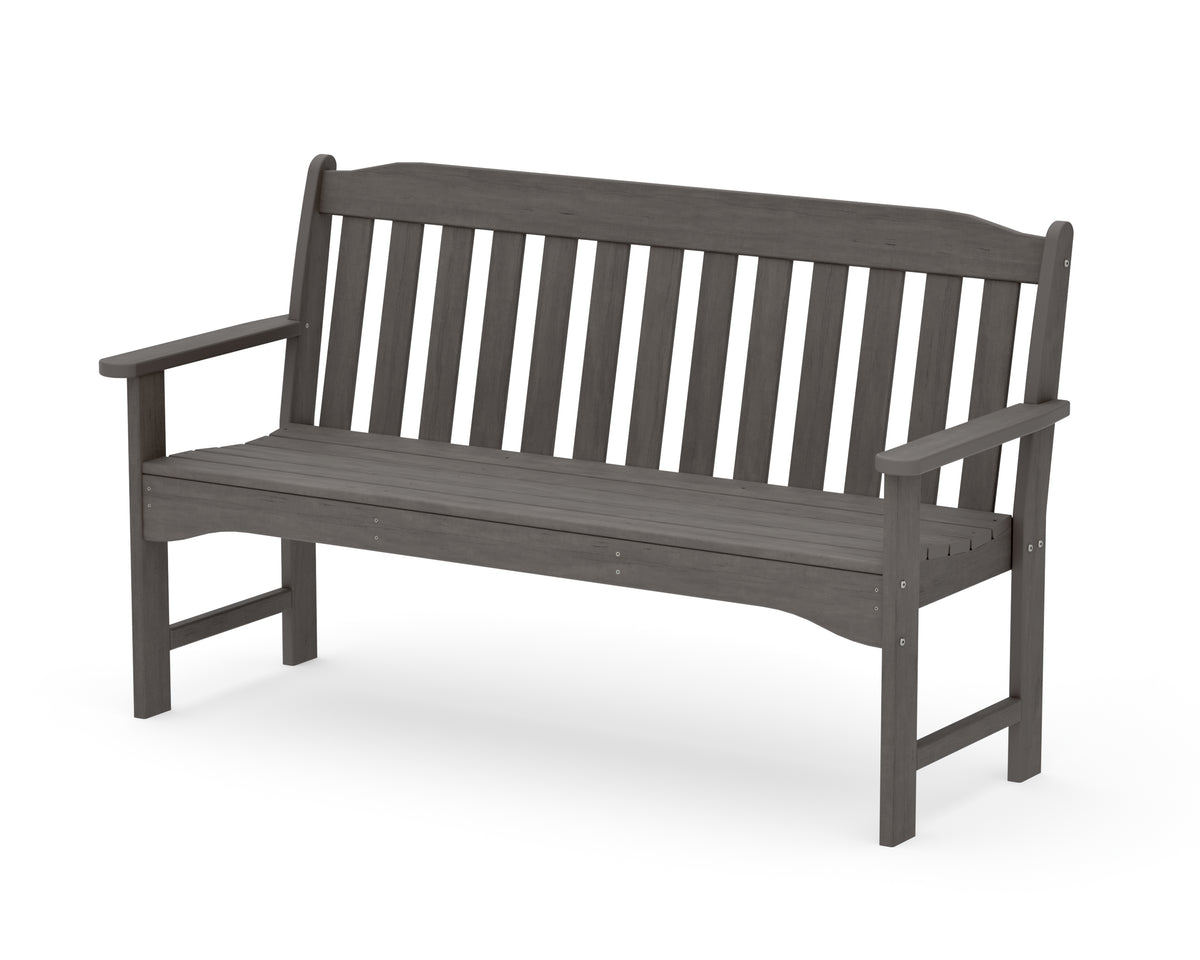 POLYWOOD Country Living 60" Garden Bench in Driftwood