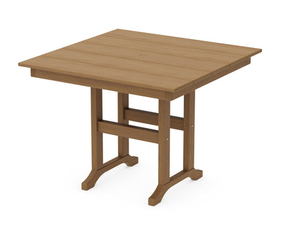 POLYWOOD Farmhouse 37" Dining Table in Natural