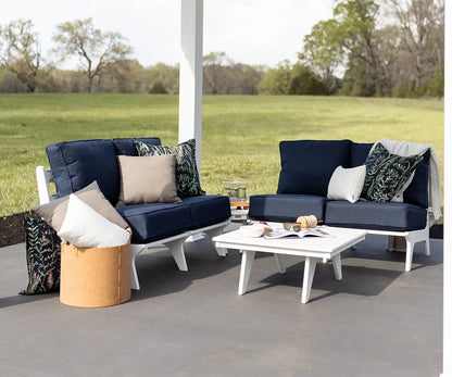 Berlin Gardens MGP Square Accessory Table, lifestyle photo 2
