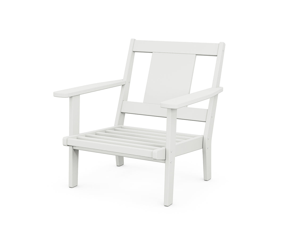 POLYWOOD Prairie Deep Seating Chair Frame in White