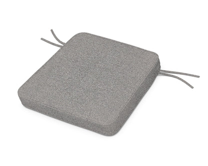 POLYWOOD Acadia Dining Arm Seat Cushion in Grey Mist