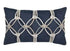 ELAINE SMITH INC. Outdoor Pillow Indigo Rope 12”x20” Outdoor Pillow