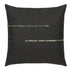 Micro Fringe Carbon 20"x20" Outdoor Pillow - Casual Furniture World