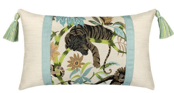 ELAINE SMITH INC. Outdoor Pillow Monteverde Lumbar 12&quot; X 20&quot; Outdoor Pillow