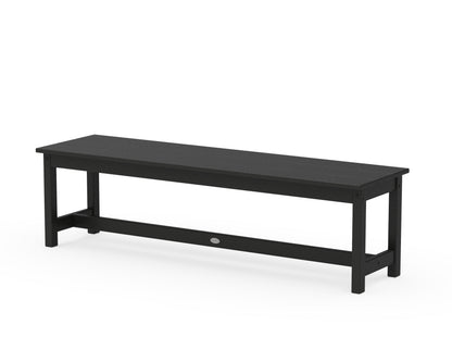 POLYWOOD 60" Planter Bench in Black