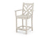 POLYWOOD Chippendale Counter Arm Chair in Sand