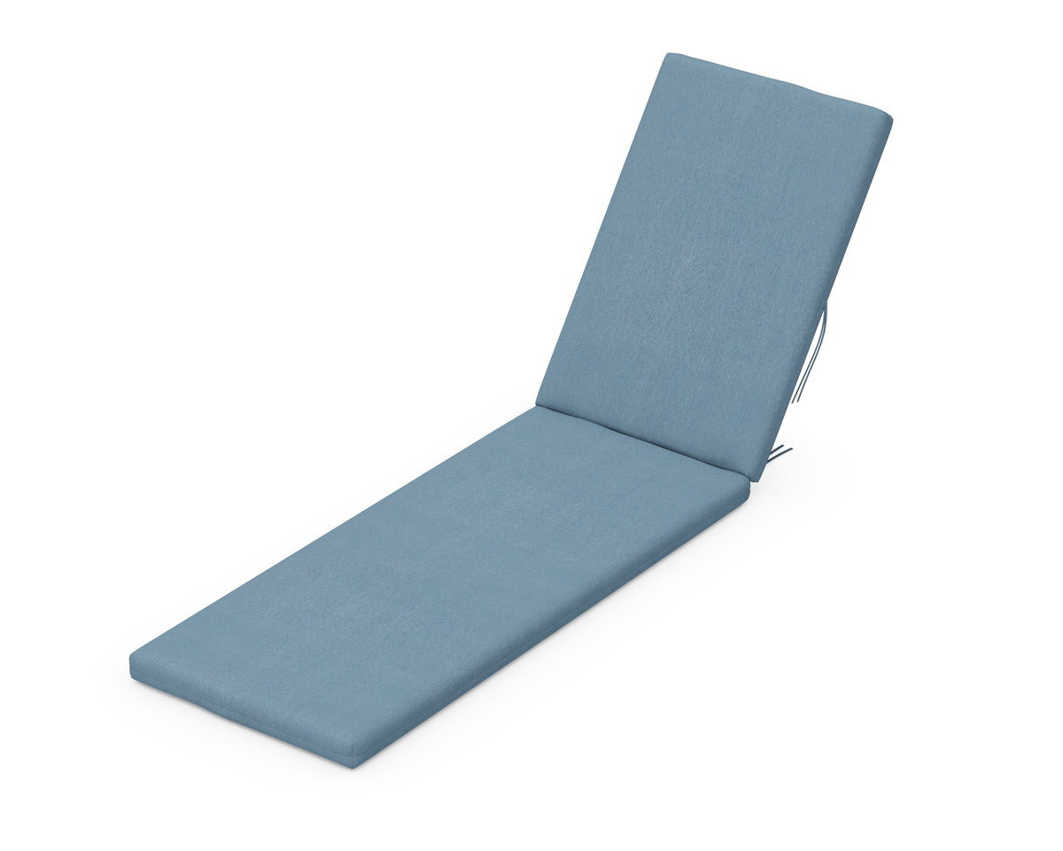 POLYWOOD Chaise Cushion in Sky Blue