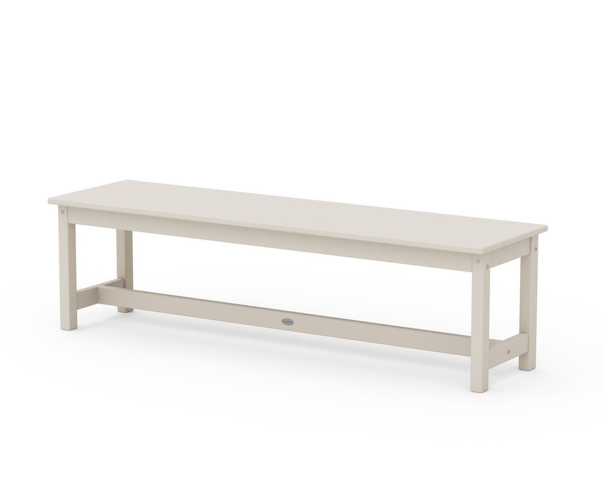 POLYWOOD 60" Planter Bench in Sand