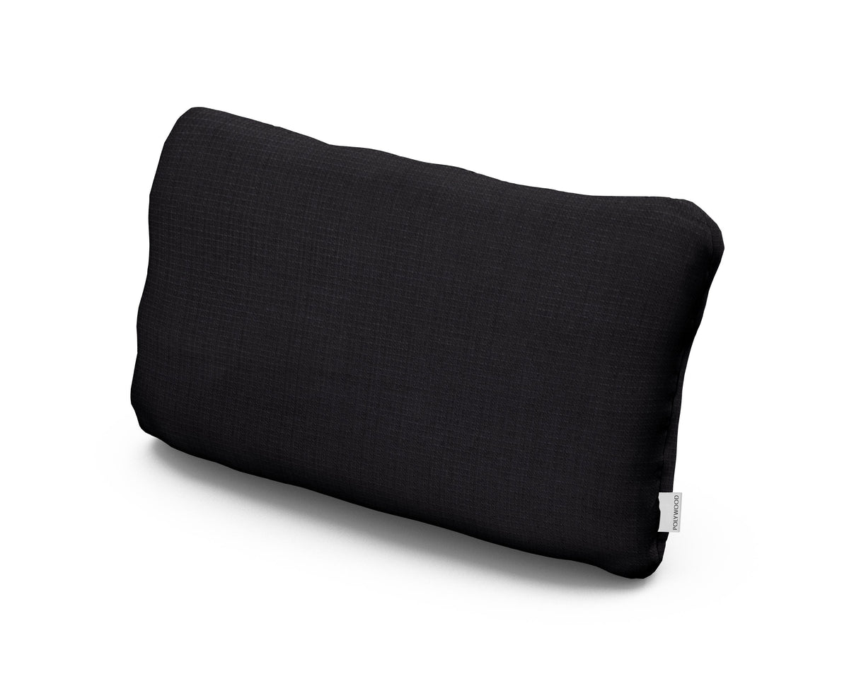 POLYWOOD Outdoor Lumbar Pillow in Midnight Linen