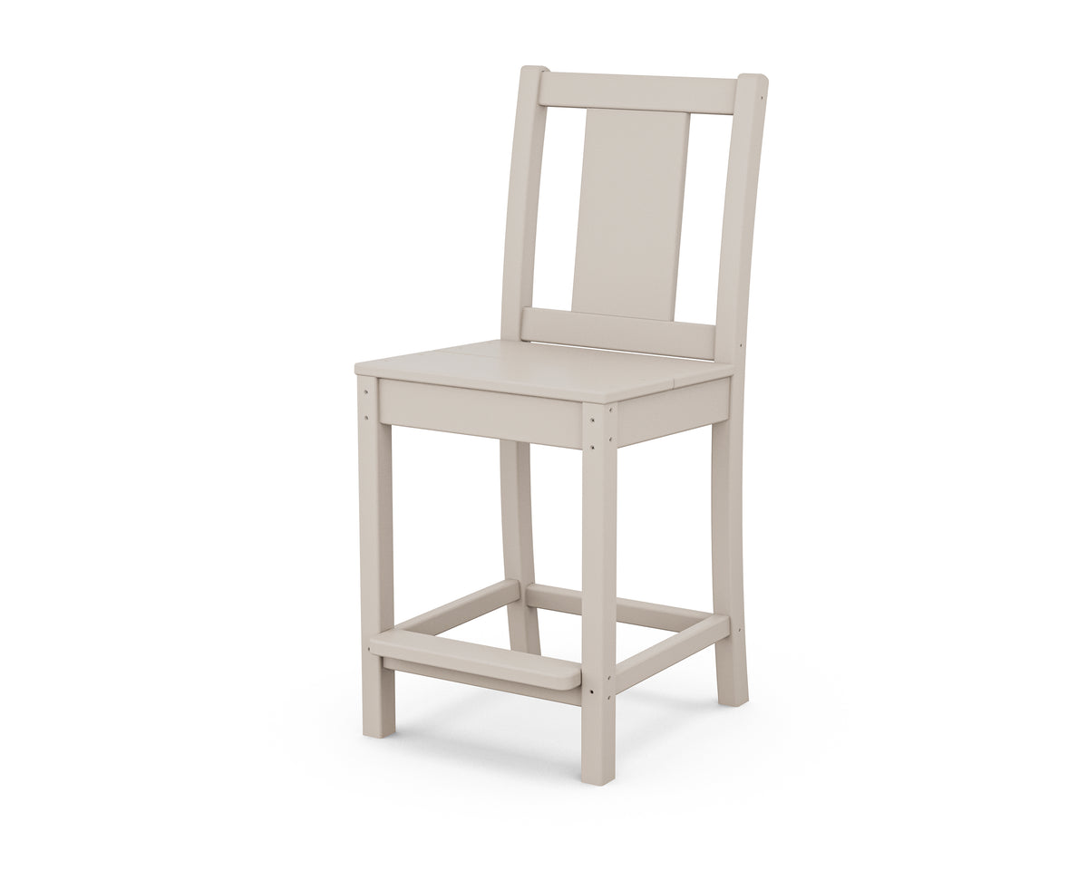 POLYWOOD Prairie Counter Side Chair in Sand