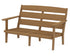 POLYWOOD Lakeside Deep Seating Loveseat Frame in Natural