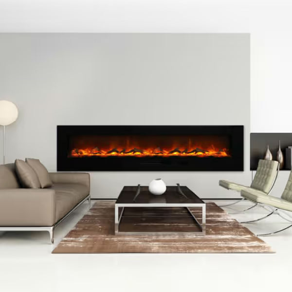 Amantii Wall Mount Linear Electric Fireplace