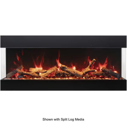 Amantii Tru View Bespoke 3 Sided Electric Fireplace - 85"