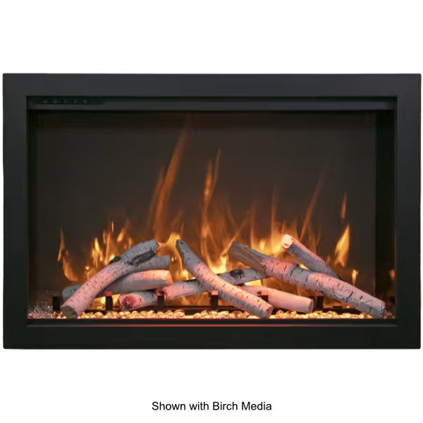 Amantii Traditional Bespoke Electric Fireplace Insert - 33"
