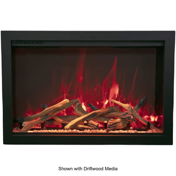 Amantii Traditional Bespoke Electric Fireplace Insert - 33"