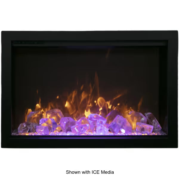 Amantii Traditional Bespoke Electric Fireplace Insert - 33"