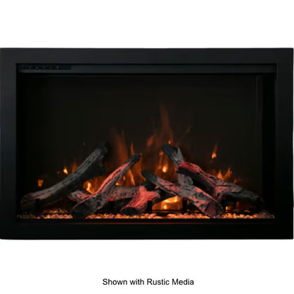 Amantii Traditional Bespoke Electric Fireplace Insert - 33"
