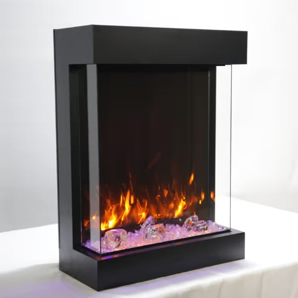 Amantii Cube Lumina Electric Fireplace - 20"