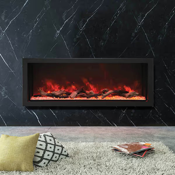 Amantii Deep 40" Extra Tall Built-In Electric Fireplace