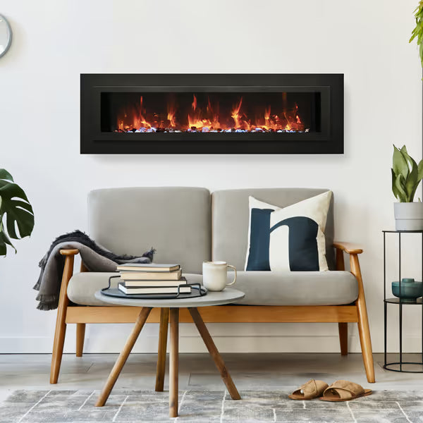 Amantii Wall Mount Linear Electric Fireplace