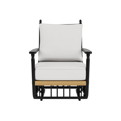 Lloyd Flanders Low Country Glider Lounge Chair, lifestyle photo 2
