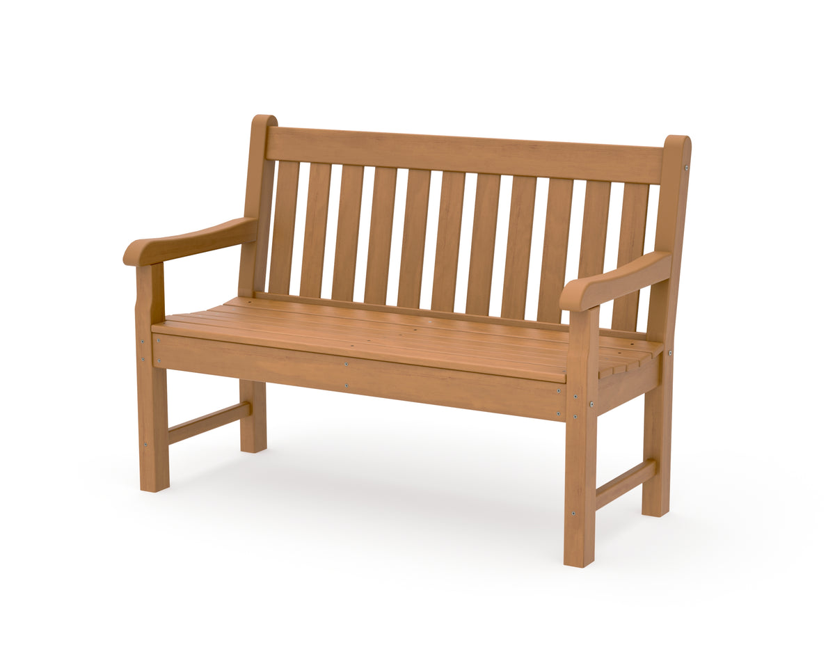 POLYWOOD Rockford 48" Bench in Natural