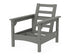POLYWOOD Club Chair Frame in Slate Grey