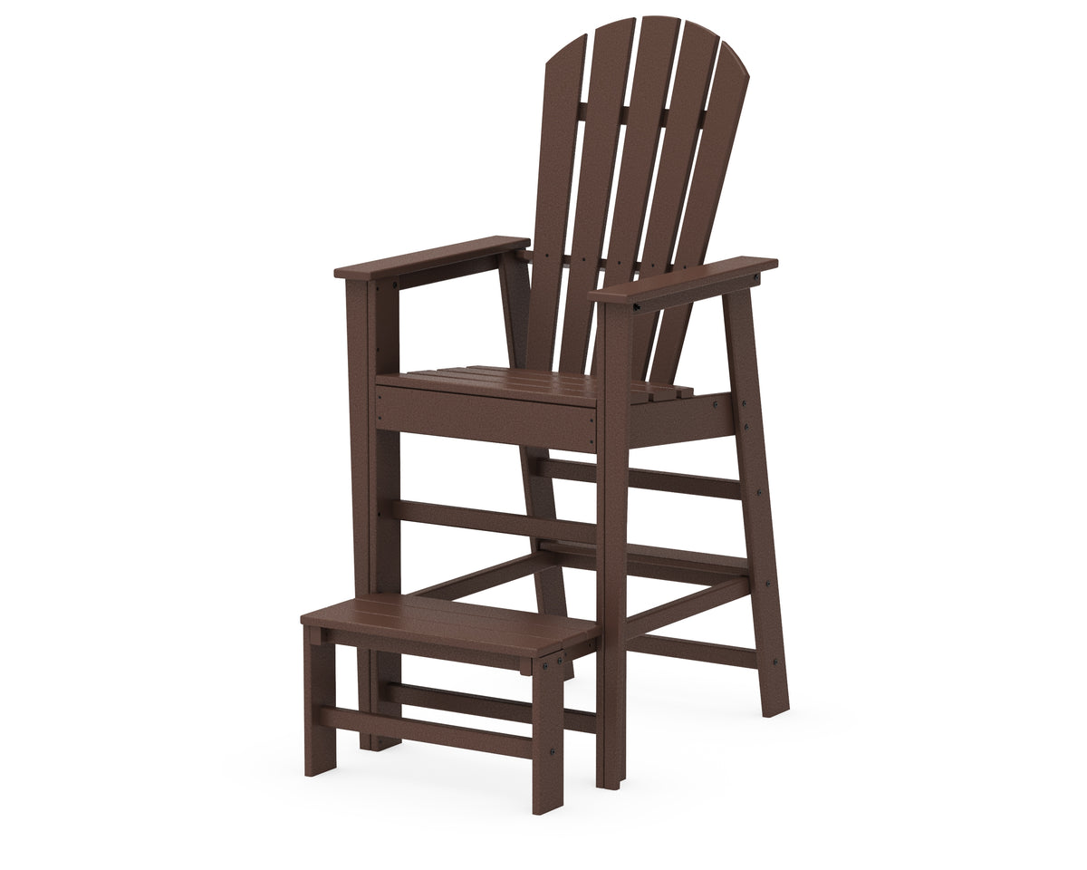 POLYWOOD South Beach Lifeguard Chair in Mahogany