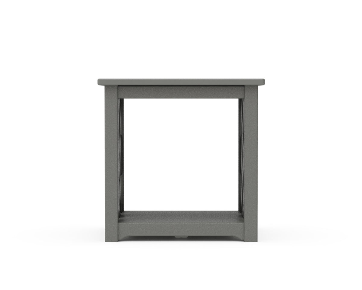 POLYWOOD Chippendale Accent Table angle view