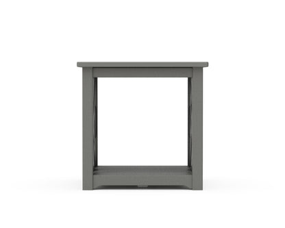 POLYWOOD Chippendale Accent Table angle view