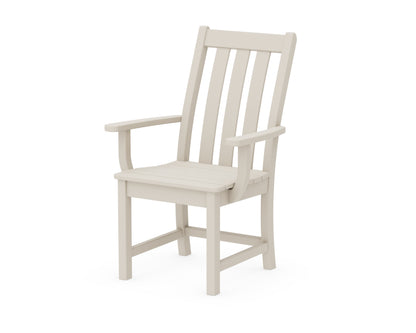 POLYWOOD Vineyard Dining Arm Chair in Sand