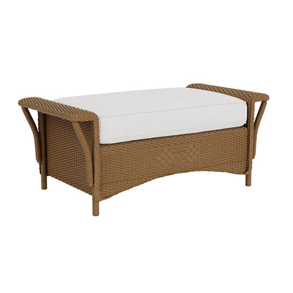 Lloyd Flanders Nantucket Large Ottoman, lifestyle photo 2